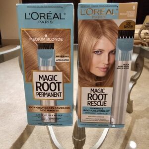 2 NEW BOXES OF L'Oréal Paris Magic Root Rescue Medium Blonde